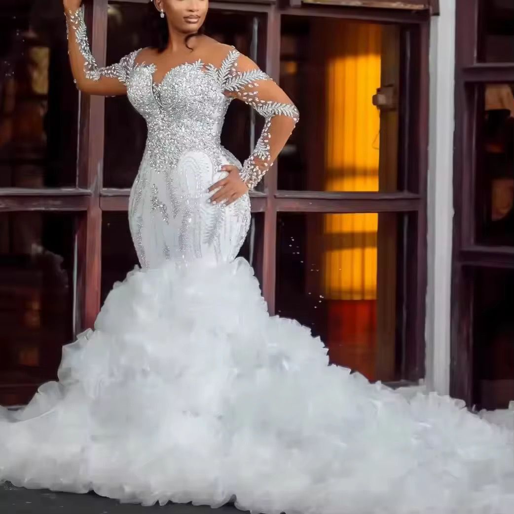Wedding Dress Africa Style Bridal Mermaid