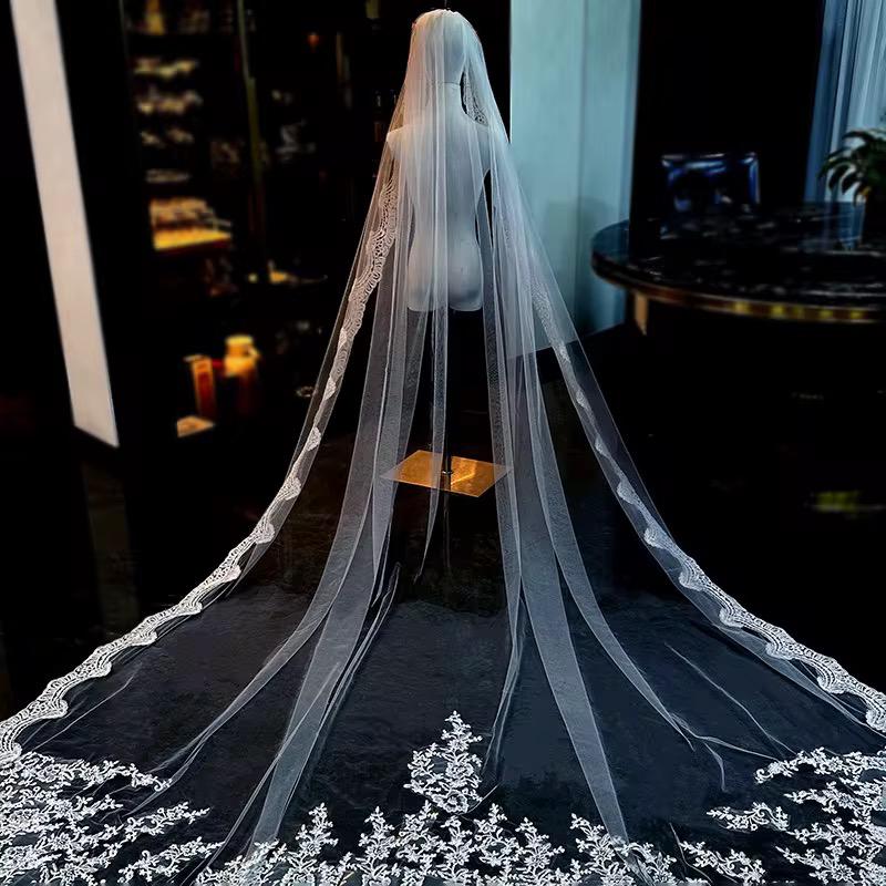 Wedding Veil Bridal Long Lace