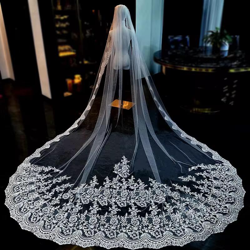 Wedding Veil Bridal Long Lace